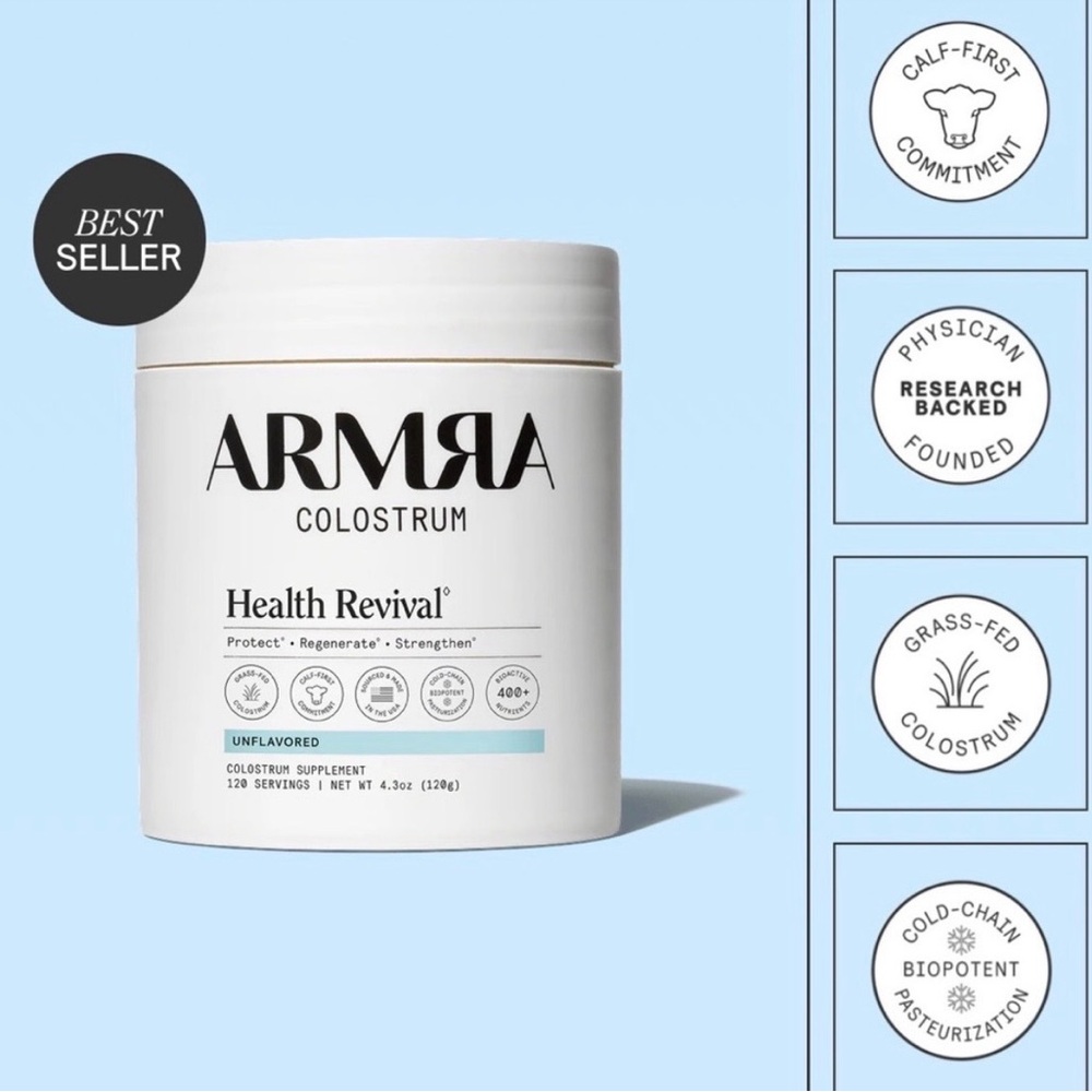 ARMRA Colostrum Health Revival - Unflavored Supplement